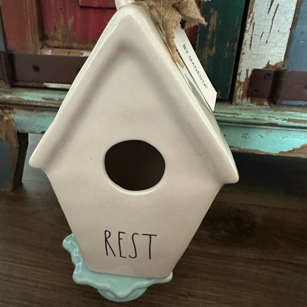 Rae Dunn Birdhouse
